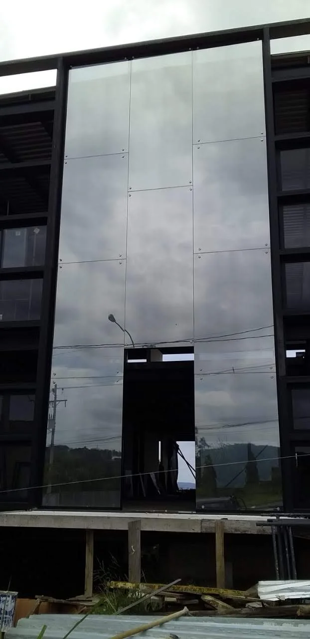 Fachada executada pela VB Construções